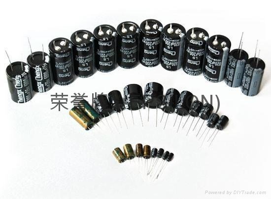 牛角电解电容 - lh - 荣誉 (中国 广东省 生产商) - 电容器 - 电子元器件 产品 「自助贸易」